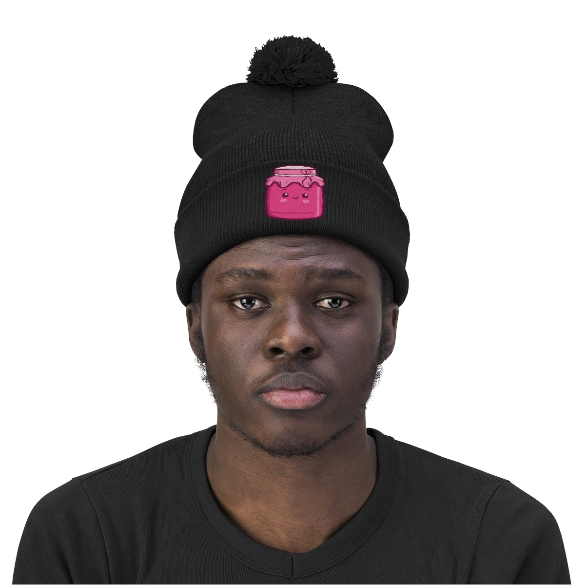 Jam Jar Pom Pom Beanie
