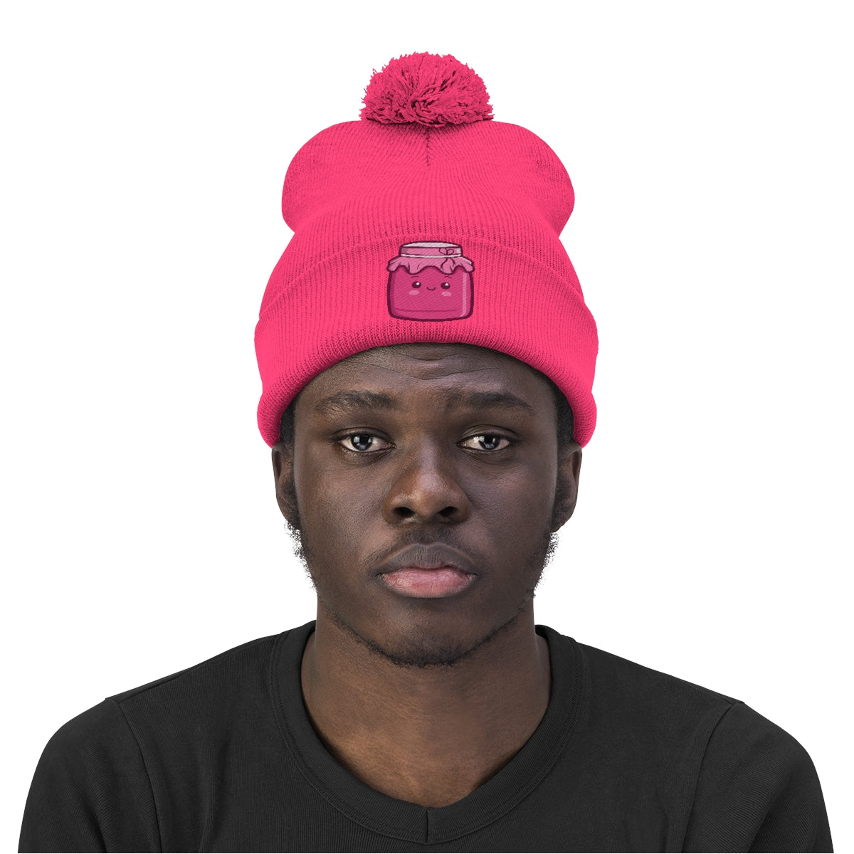 Jam Jar Pom Pom Beanie