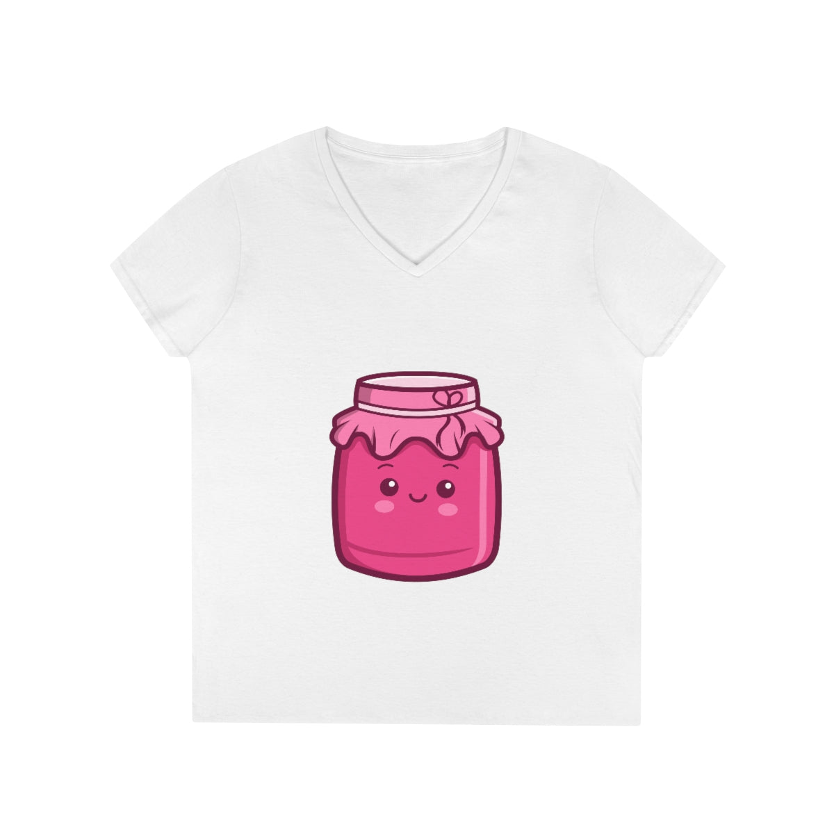 Ladies' Jam Jar V-Neck T-Shirt