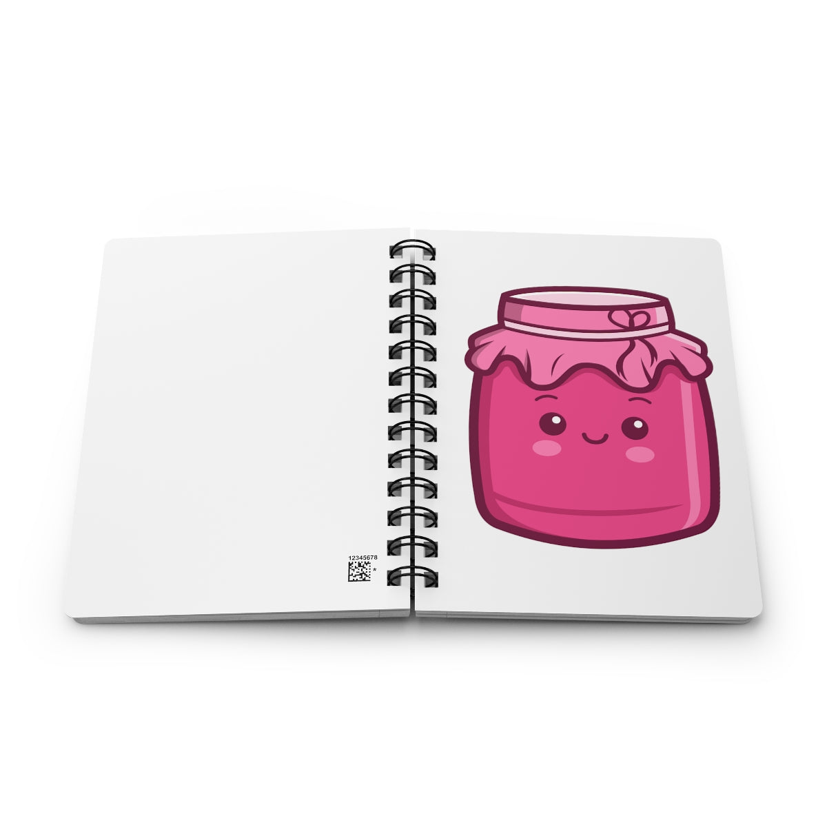Jam Jar Spiral Bound Journal