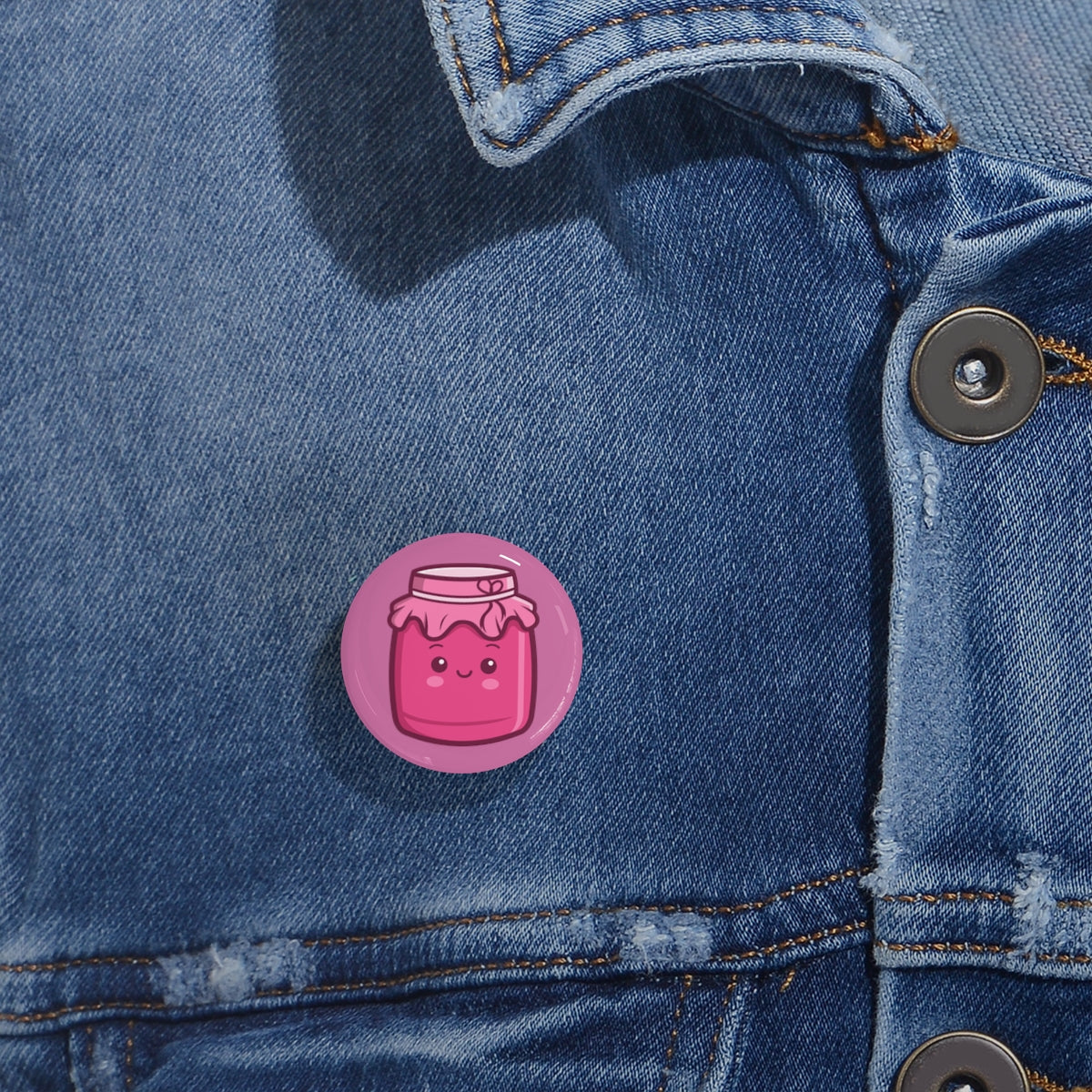 Jam Jar Round Pins
