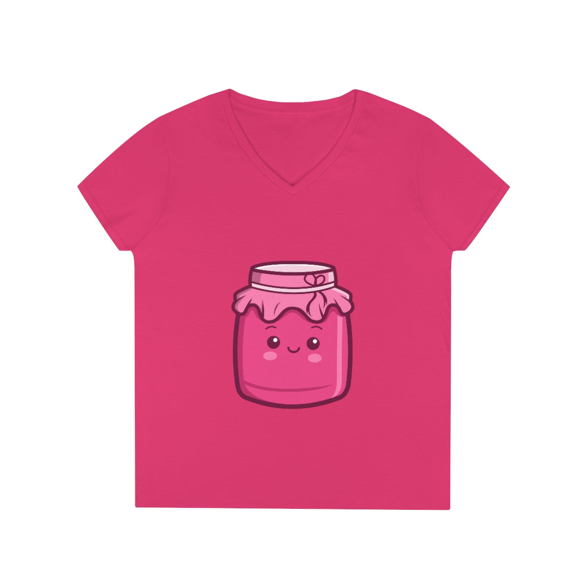 Ladies' Jam Jar V-Neck T-Shirt