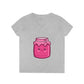 Ladies' Jam Jar V-Neck T-Shirt