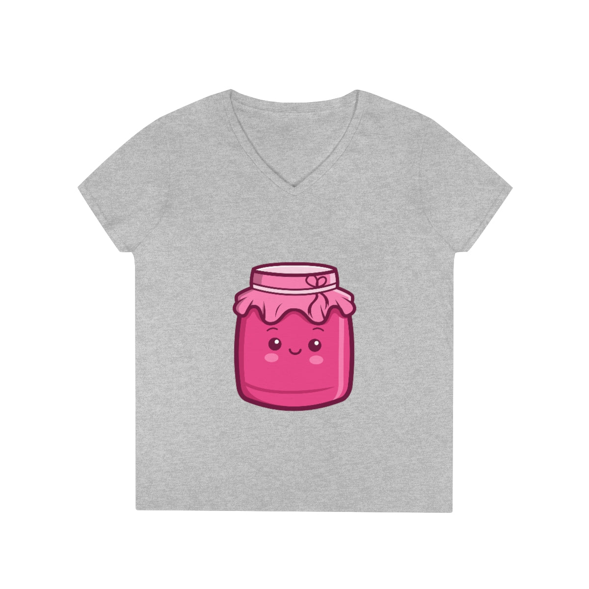 Ladies' Jam Jar V-Neck T-Shirt