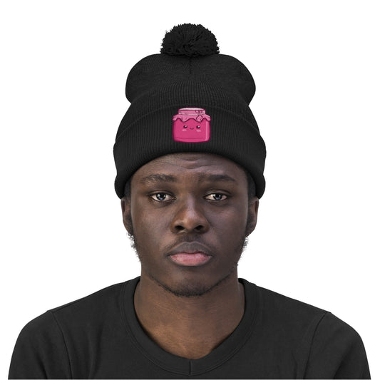 Jam Jar Pom Pom Beanie