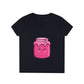 Ladies' Jam Jar V-Neck T-Shirt