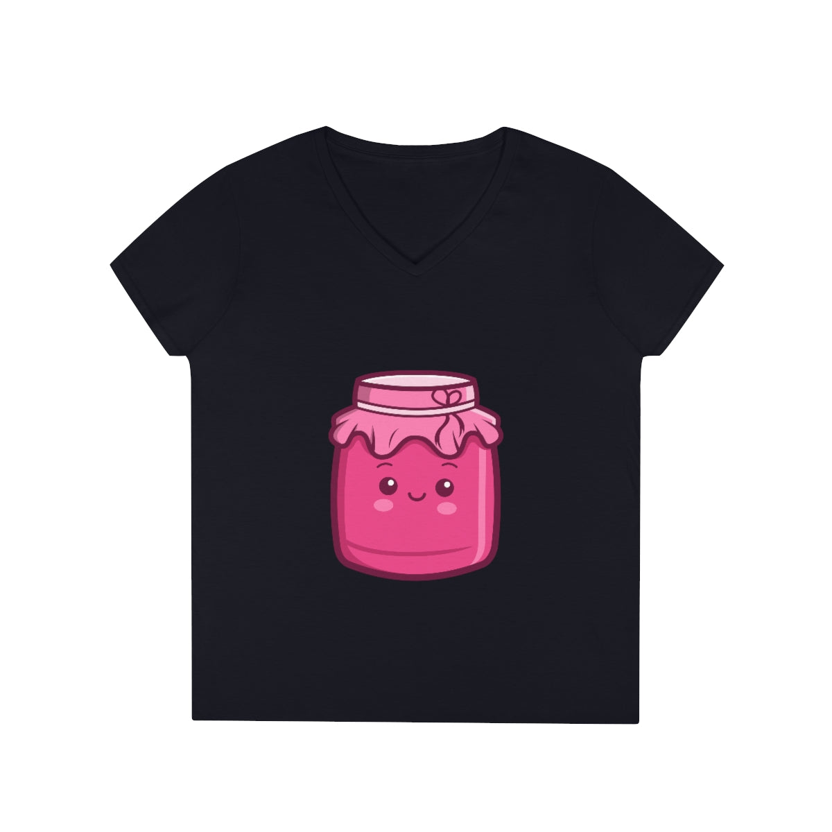 Ladies' Jam Jar V-Neck T-Shirt