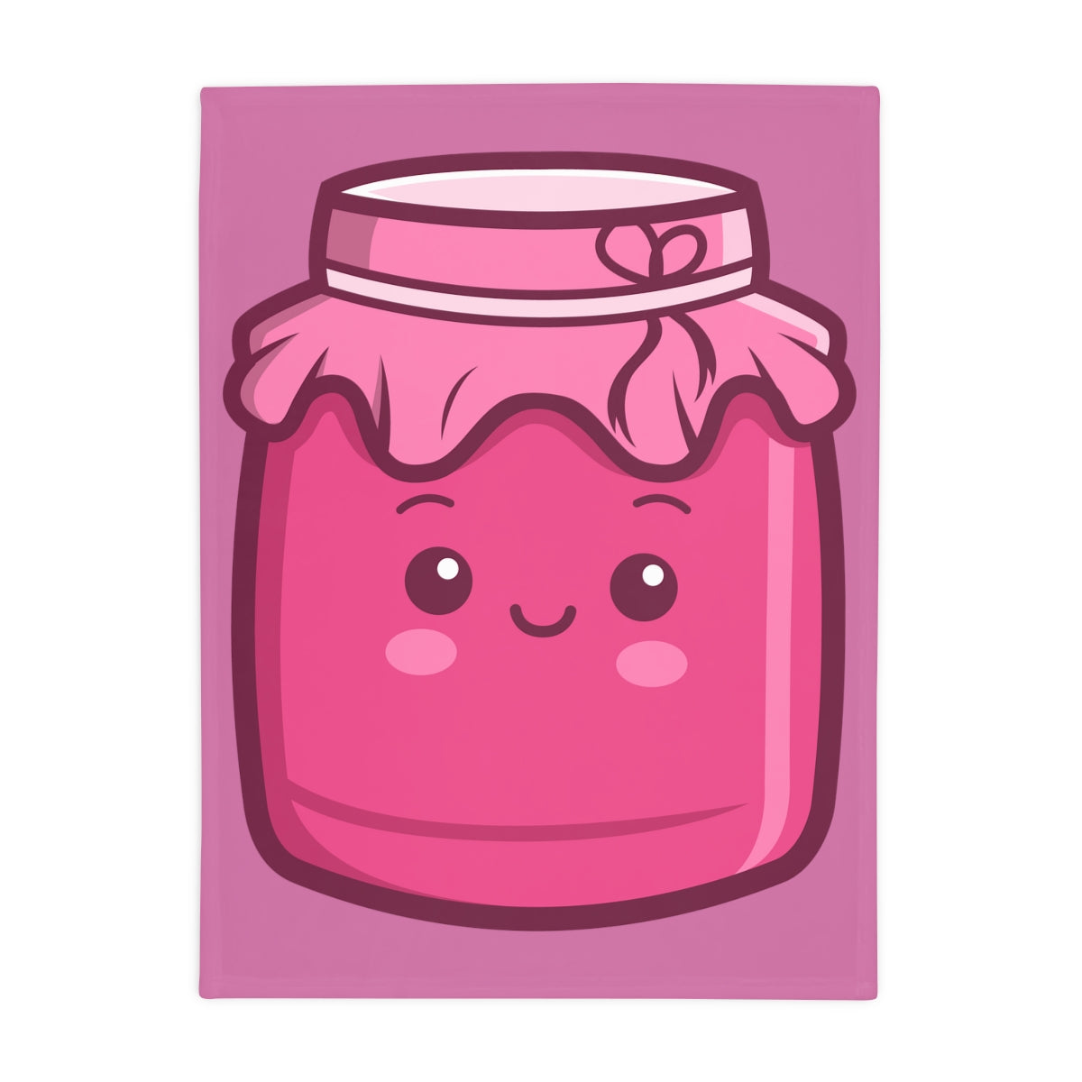 Jam Jar Plush Fleece Blanket